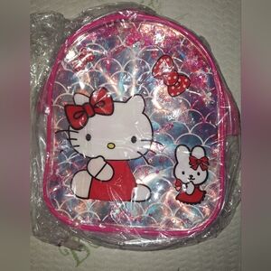 Hello Kitty Holographic Design Mini Backpack